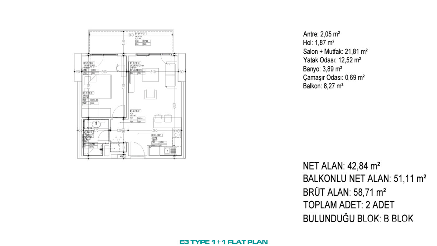 Advantageously Located Flats with Multiple Amenities in İstanbul - 88302