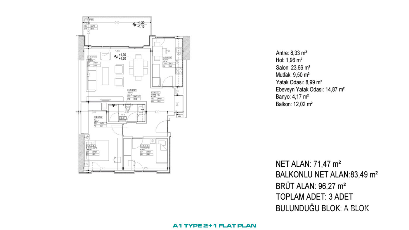 Advantageously Located Flats with Multiple Amenities in İstanbul - 88303
