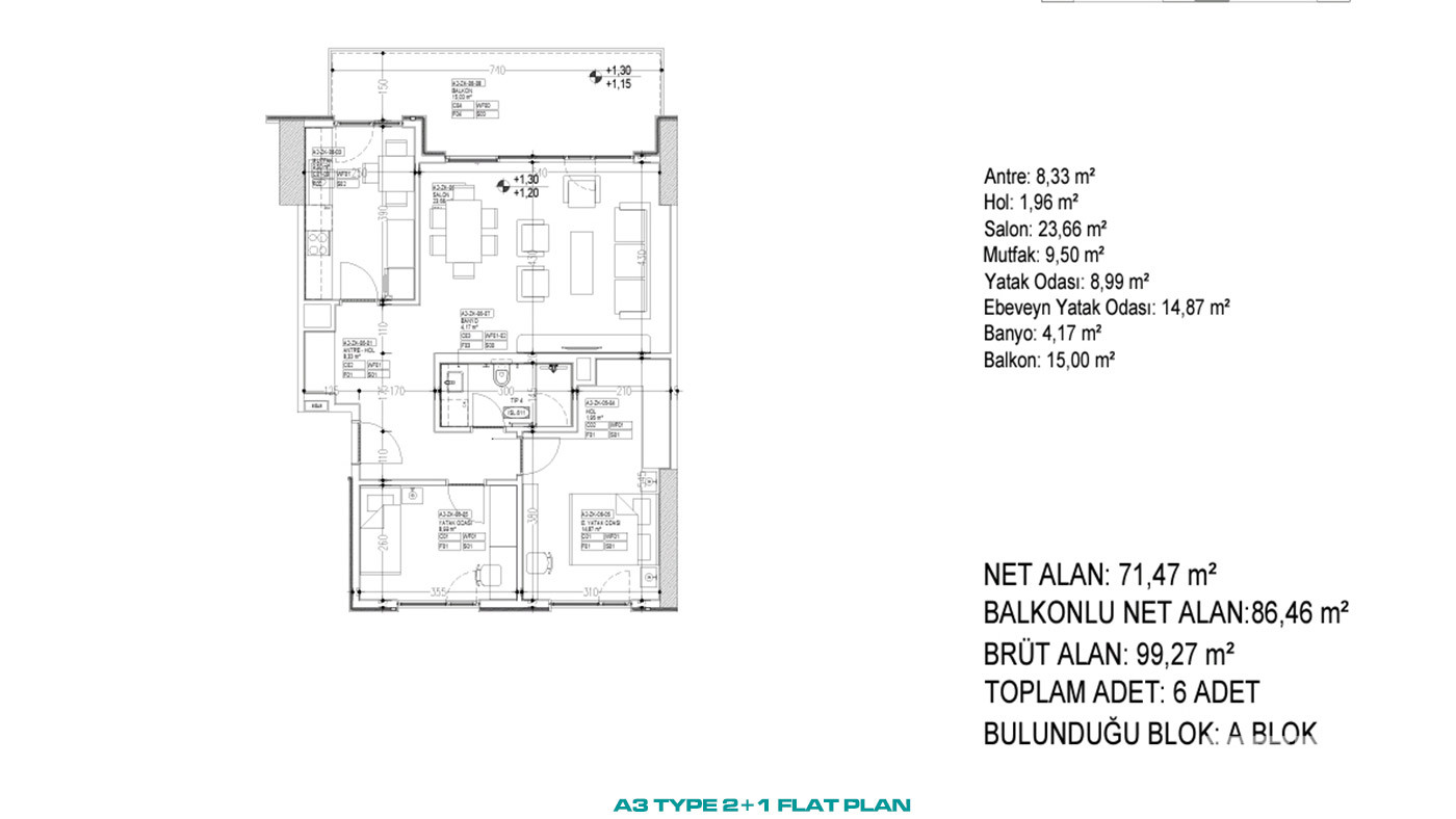 Advantageously Located Flats with Multiple Amenities in İstanbul - 88306