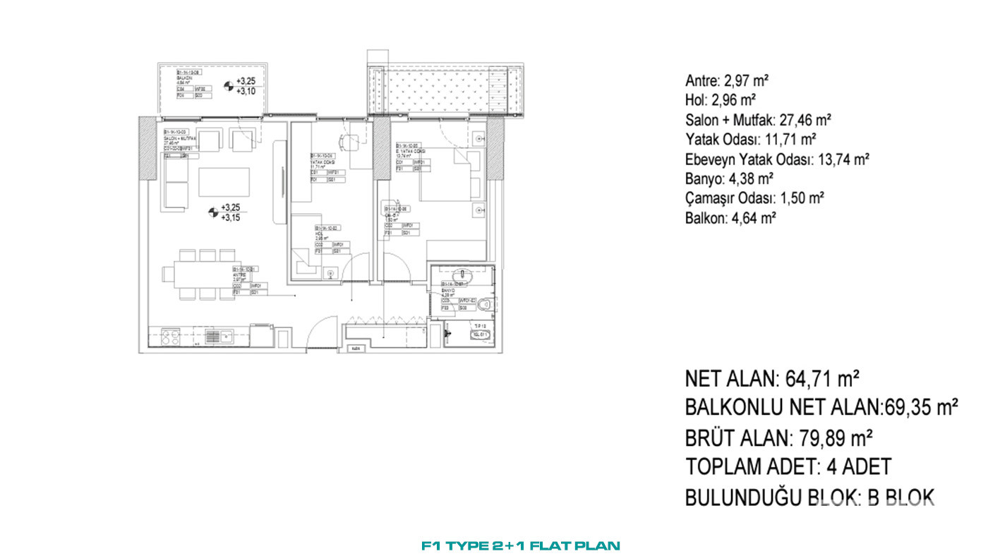 Advantageously Located Flats with Multiple Amenities in İstanbul - 88317