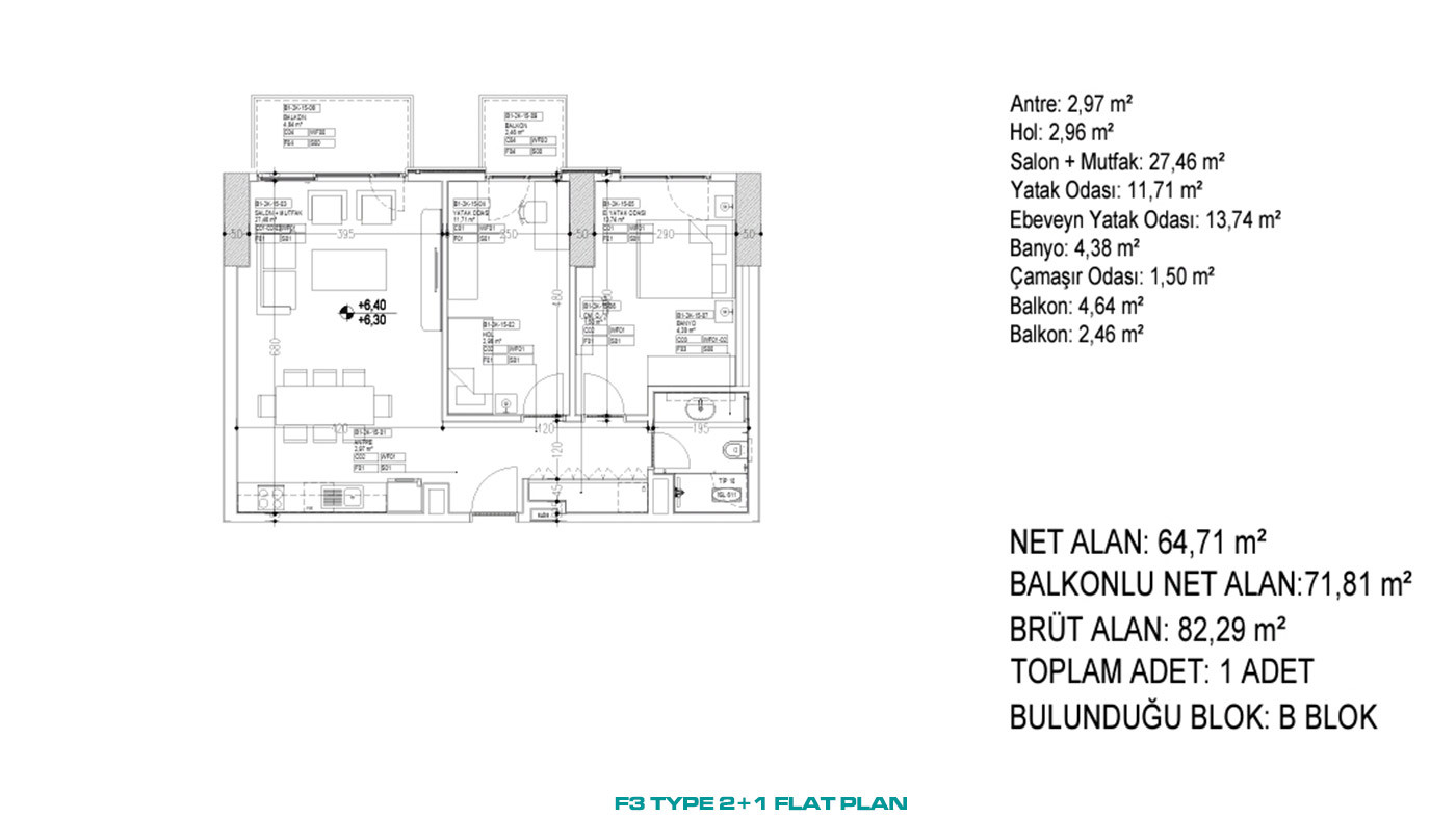 Advantageously Located Flats with Multiple Amenities in İstanbul - 88319