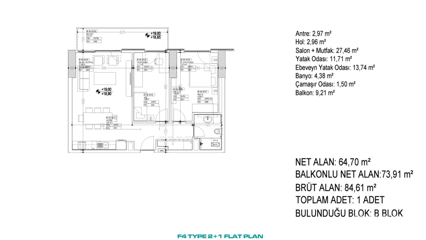 Advantageously Located Flats with Multiple Amenities in İstanbul - 88320