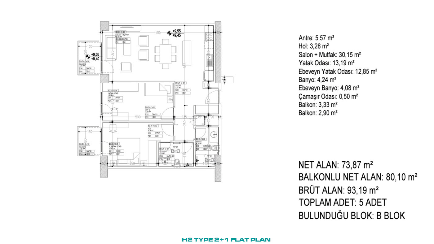Advantageously Located Flats with Multiple Amenities in İstanbul - 88328