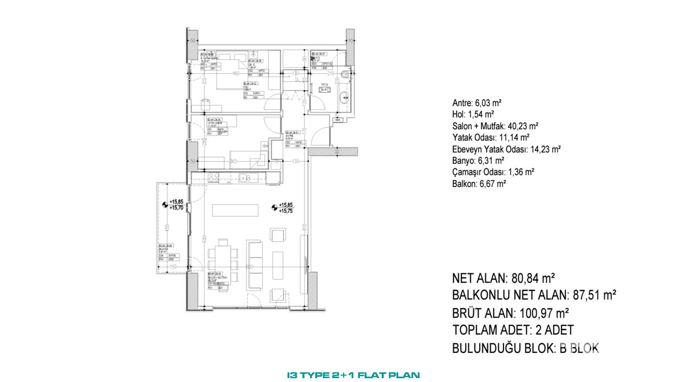Advantageously Located Flats with Multiple Amenities in İstanbul - 88330