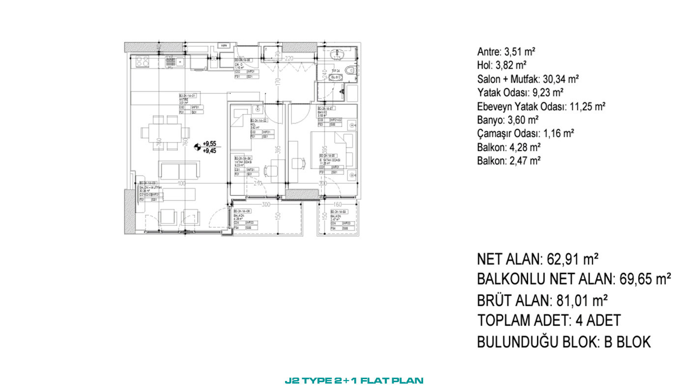 Advantageously Located Flats with Multiple Amenities in İstanbul - 88333