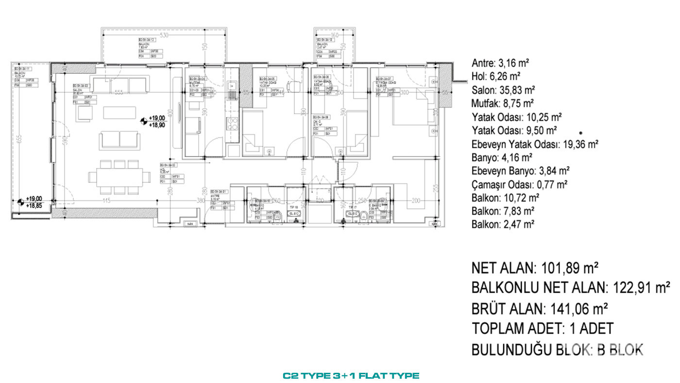 Advantageously Located Flats with Multiple Amenities in İstanbul - 88341