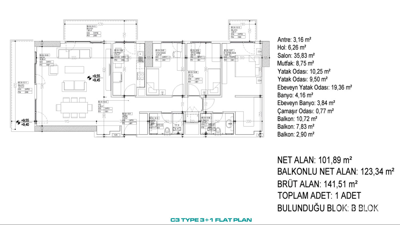 Advantageously Located Flats with Multiple Amenities in İstanbul - 88342