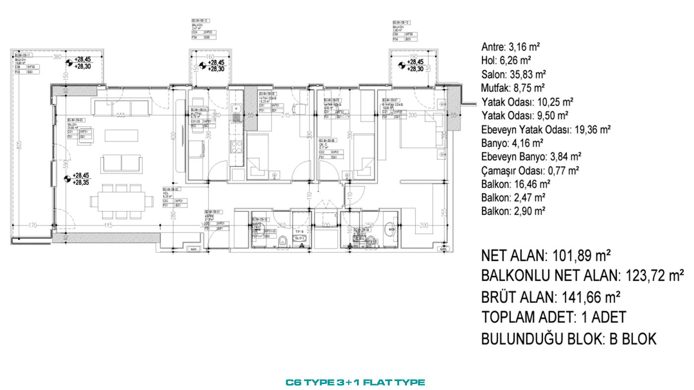 Advantageously Located Flats with Multiple Amenities in İstanbul - 88345