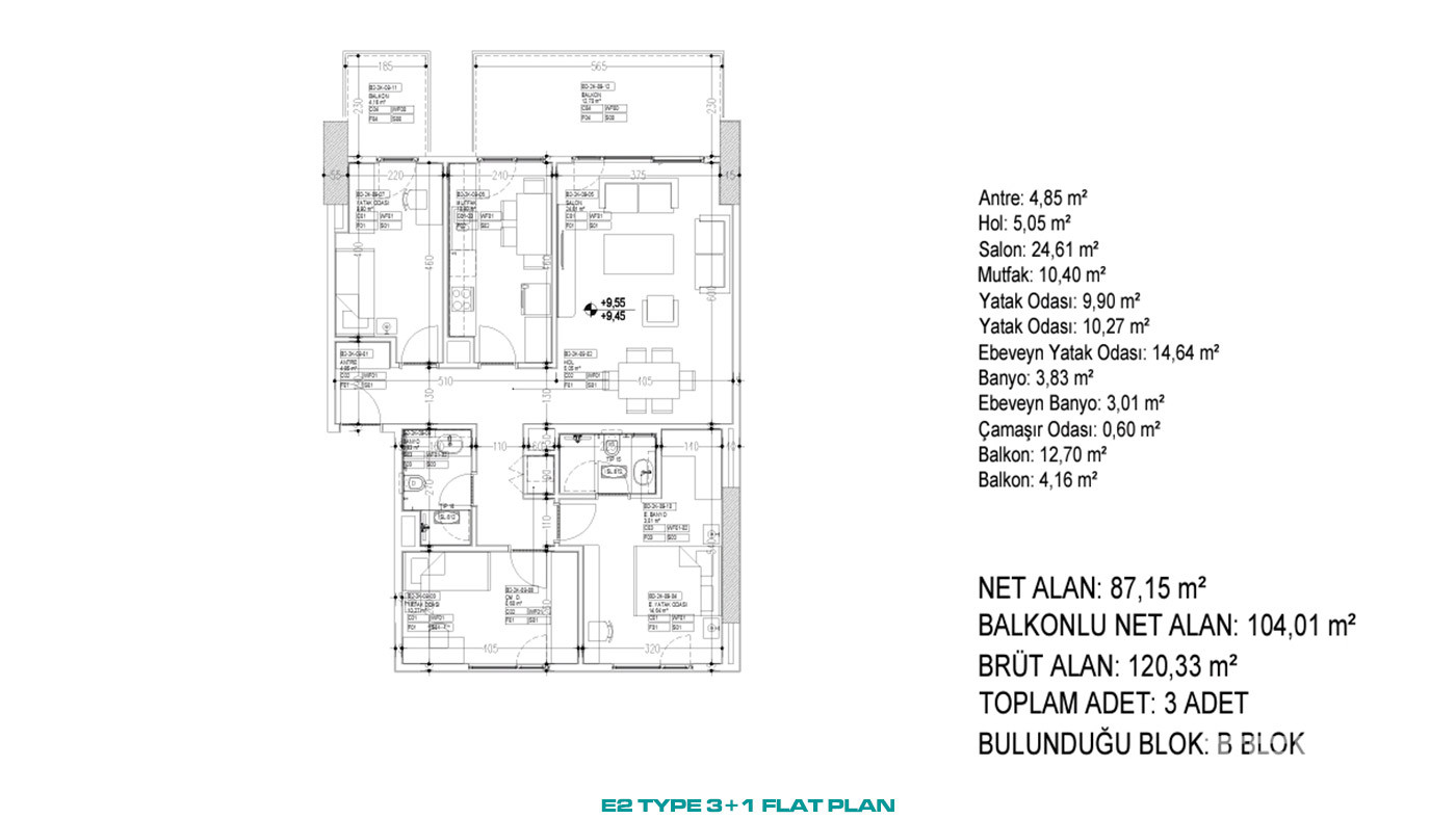 Advantageously Located Flats with Multiple Amenities in İstanbul - 88352