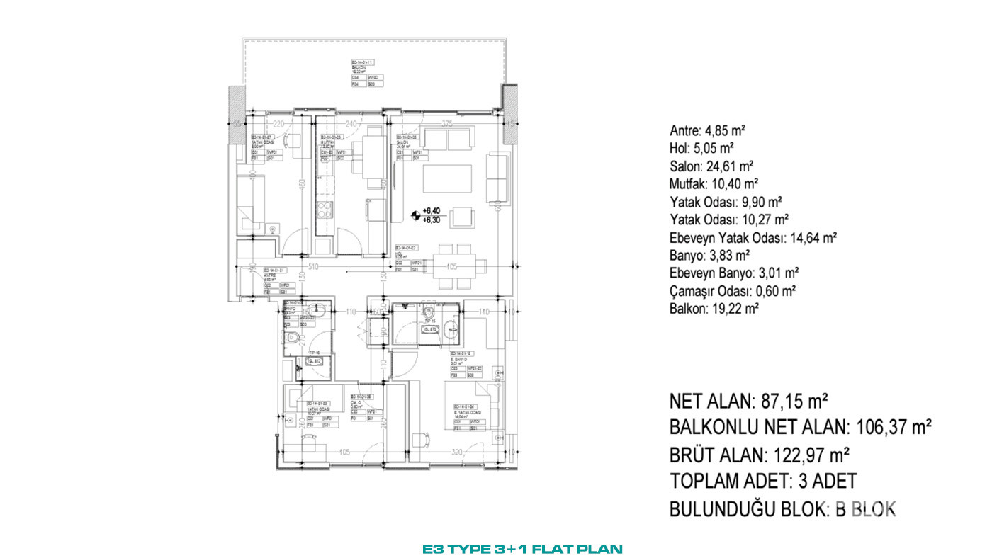 Advantageously Located Flats with Multiple Amenities in İstanbul - 88353