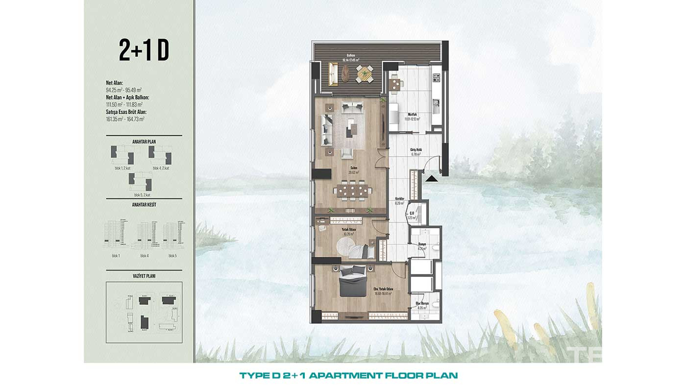 Przestronne apartamenty w centralnej lokalizacji Küçükçekmece w Stambule - 88259
