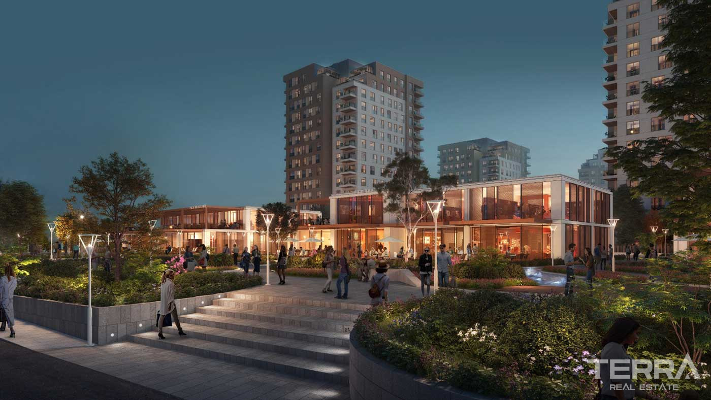 Przestronne apartamenty w centralnej lokalizacji Küçükçekmece w Stambule - 88271