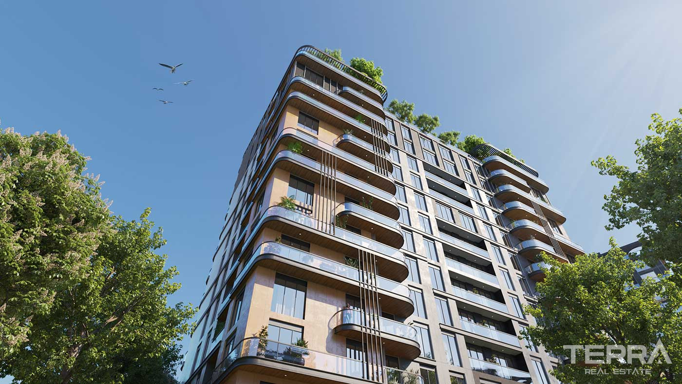 Mieszkania z luksusowymi funkcjami i zielenią w Stambule, Bahçelievler - 88486