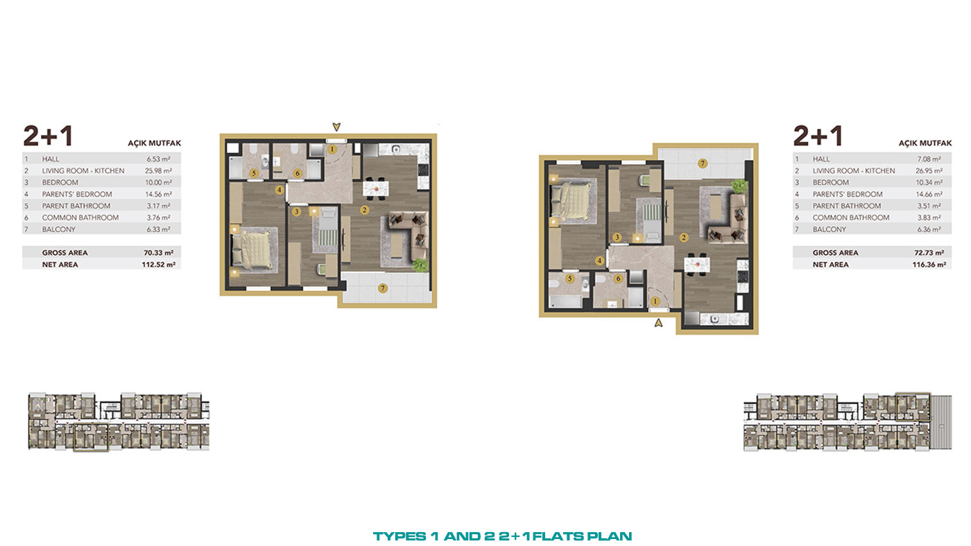 Élégants appartements dans le quartier historique de Zeytinburnu, Ista - 88551