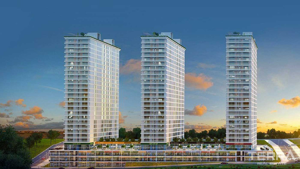 Flats for Sale in Istanbul, Kadıköy - Mina Towers