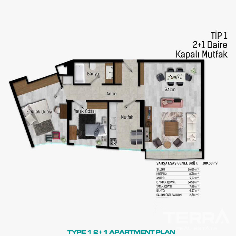 Elite Apartments, Suitable For Citizenship, in Ümraniye, İstanbul - 88953
