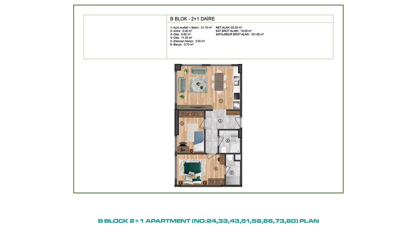 İstanbul Complex in Üsküdar Offering Multiple Apartment Choices - 88995