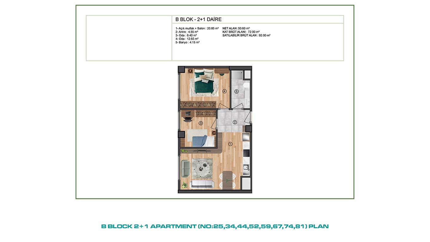 İstanbul Complex in Üsküdar Offering Multiple Apartment Choices - 88996