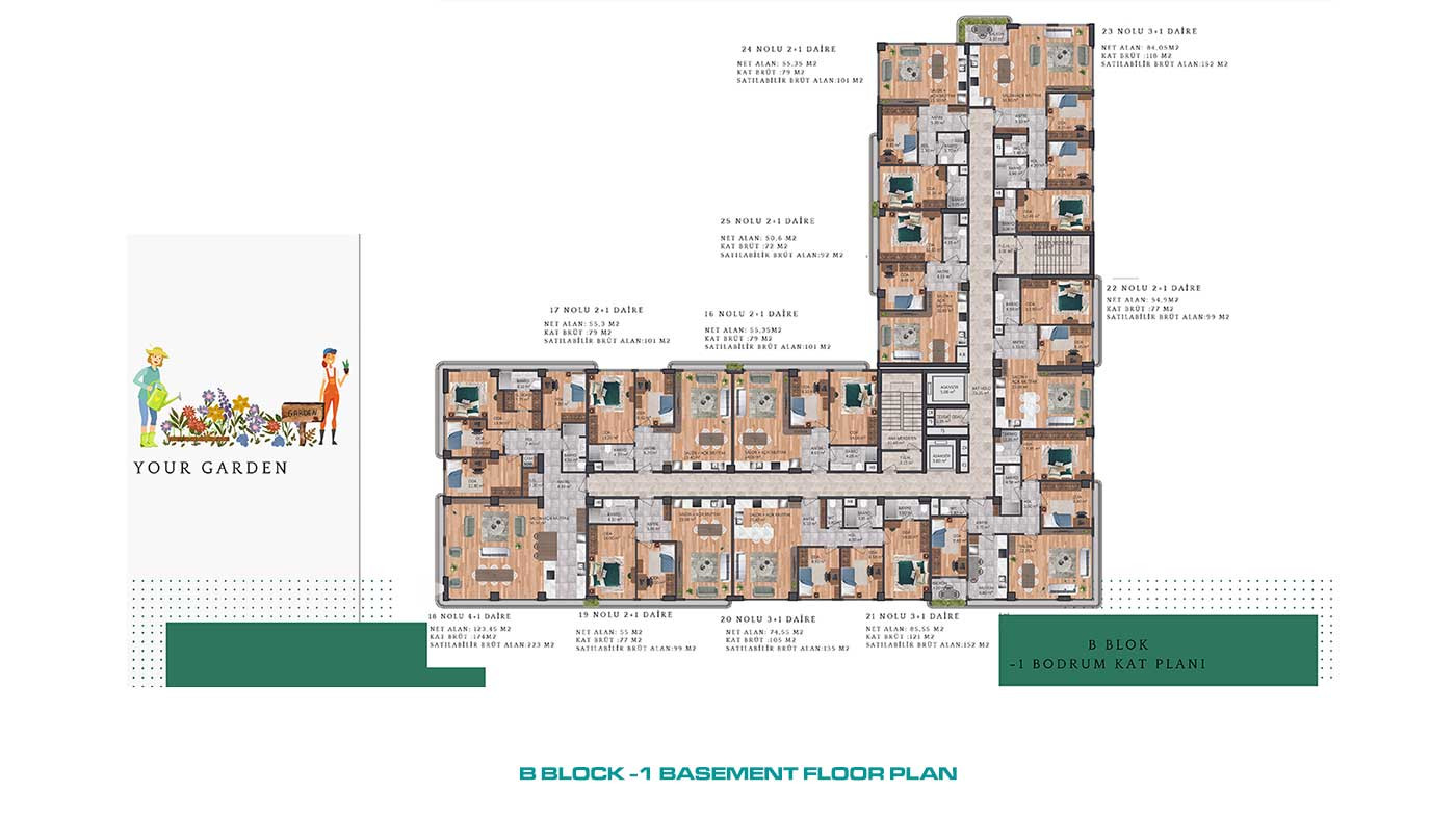 İstanbul Complex in Üsküdar Offering Multiple Apartment Choices - 89013