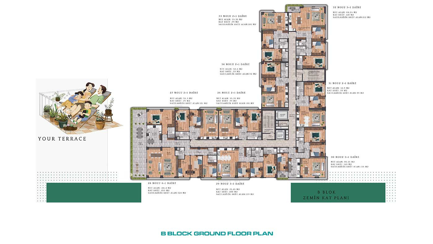 İstanbul Complex in Üsküdar Offering Multiple Apartment Choices - 89014