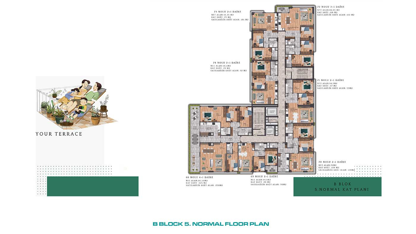 İstanbul Complex in Üsküdar Offering Multiple Apartment Choices - 89019