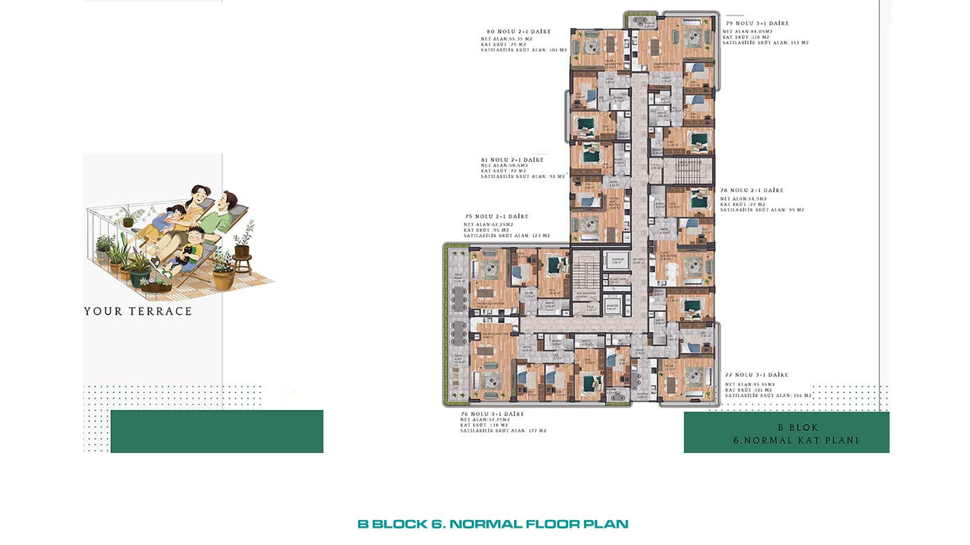 İstanbul Complex in Üsküdar Offering Multiple Apartment Choices - 89020
