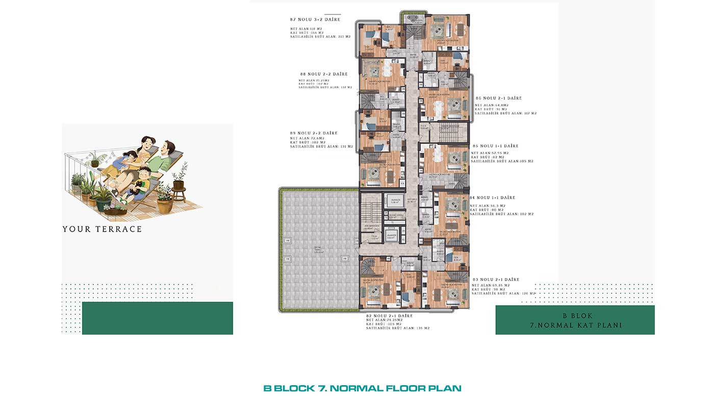 İstanbul Complex in Üsküdar Offering Multiple Apartment Choices - 89021