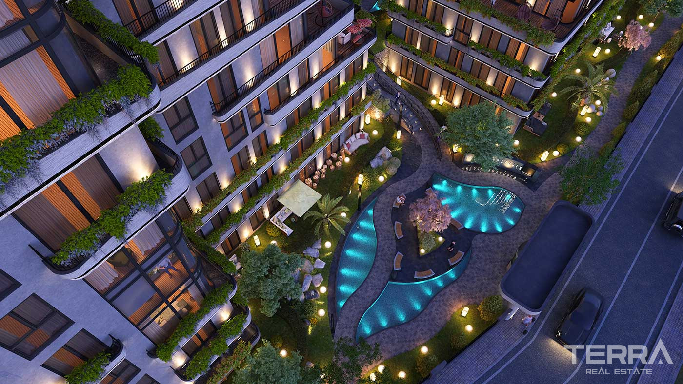 İstanbul Complex in Üsküdar Offering Multiple Apartment Choices - 89036