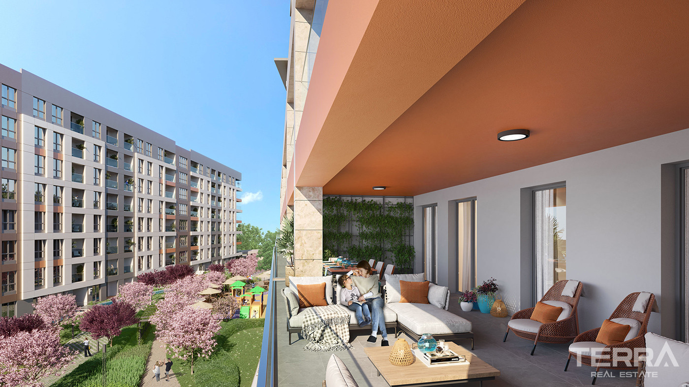 Flats for Sale in İstanbul, Ümraniye - Suryapı Cevher - 89130