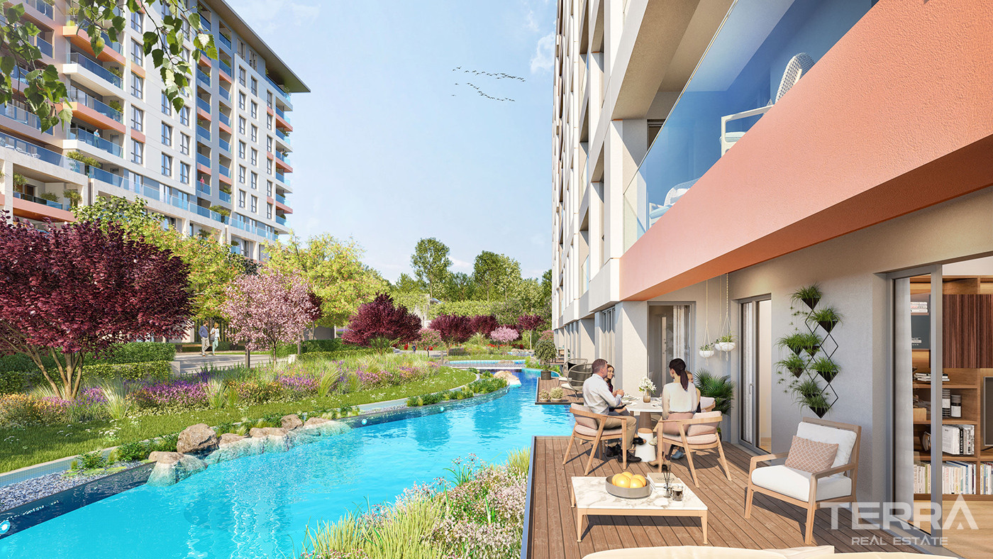 Flats for Sale in İstanbul, Ümraniye - Suryapı Cevher - 89132