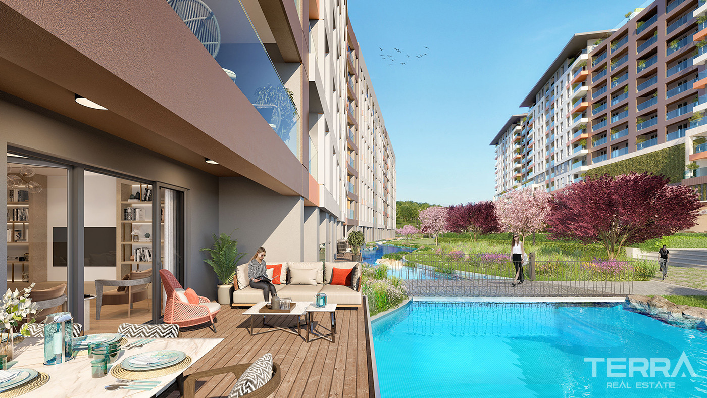 Flats for Sale in İstanbul, Ümraniye - Suryapı Cevher - 89135