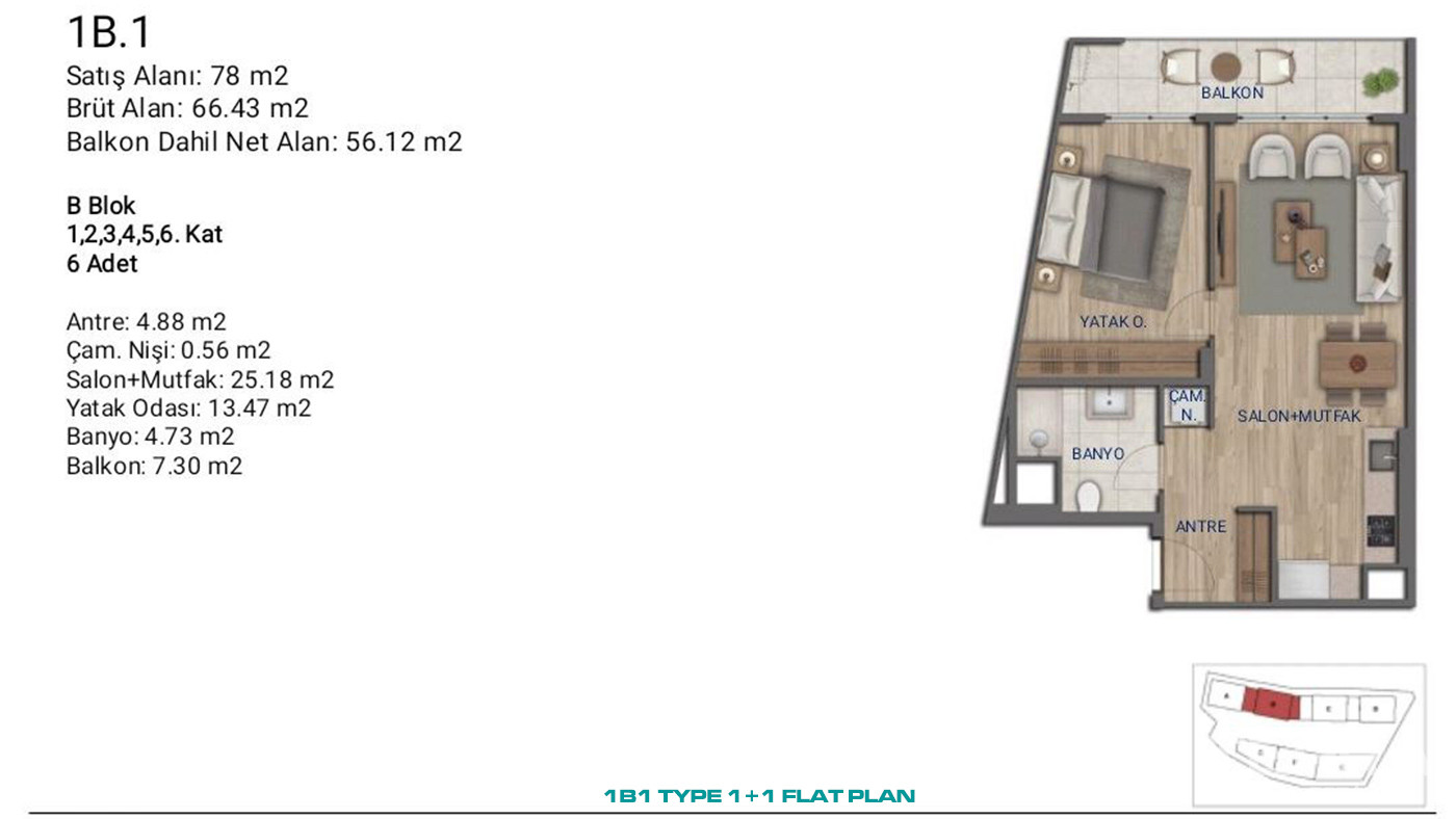 Flats for Sale in İstanbul, Ümraniye - Suryapı Cevher - 89138