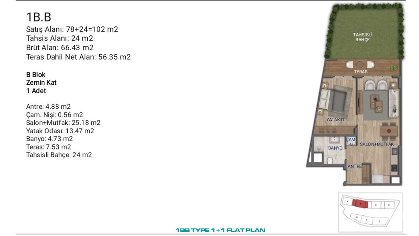 Flats for Sale in İstanbul, Ümraniye - Suryapı Cevher - 89141