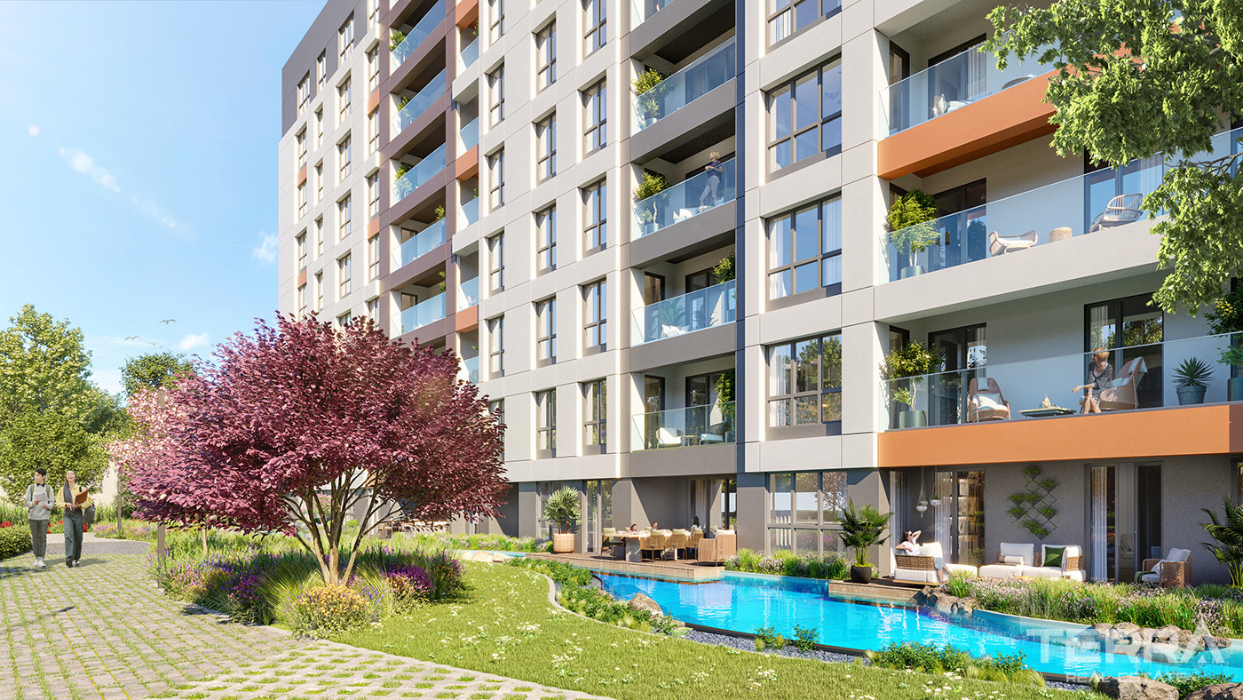 Flats for Sale in İstanbul, Ümraniye - Suryapı Cevher - 89150