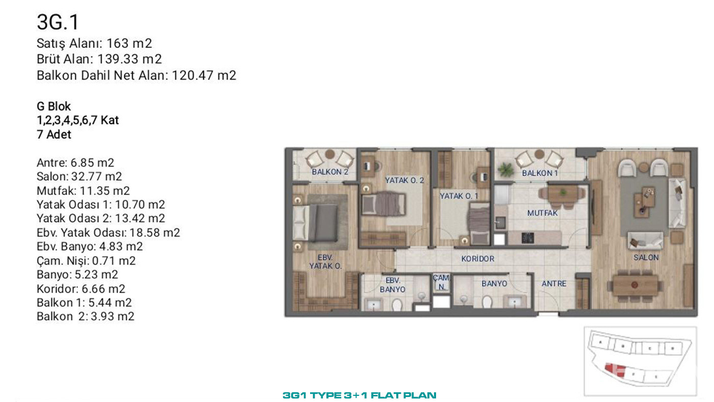 Flats for Sale in İstanbul, Ümraniye - Suryapı Cevher - 89213