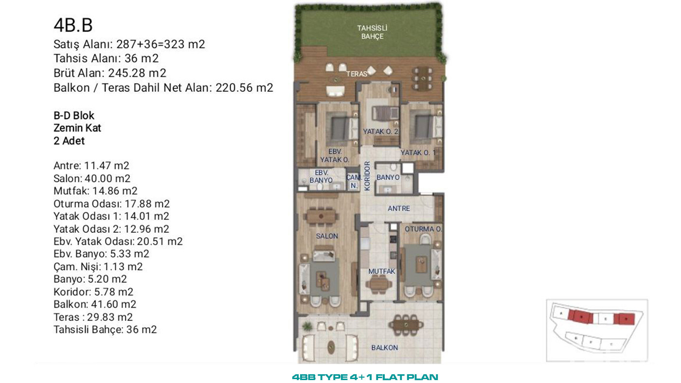 Flats for Sale in İstanbul, Ümraniye - Suryapı Cevher - 89215