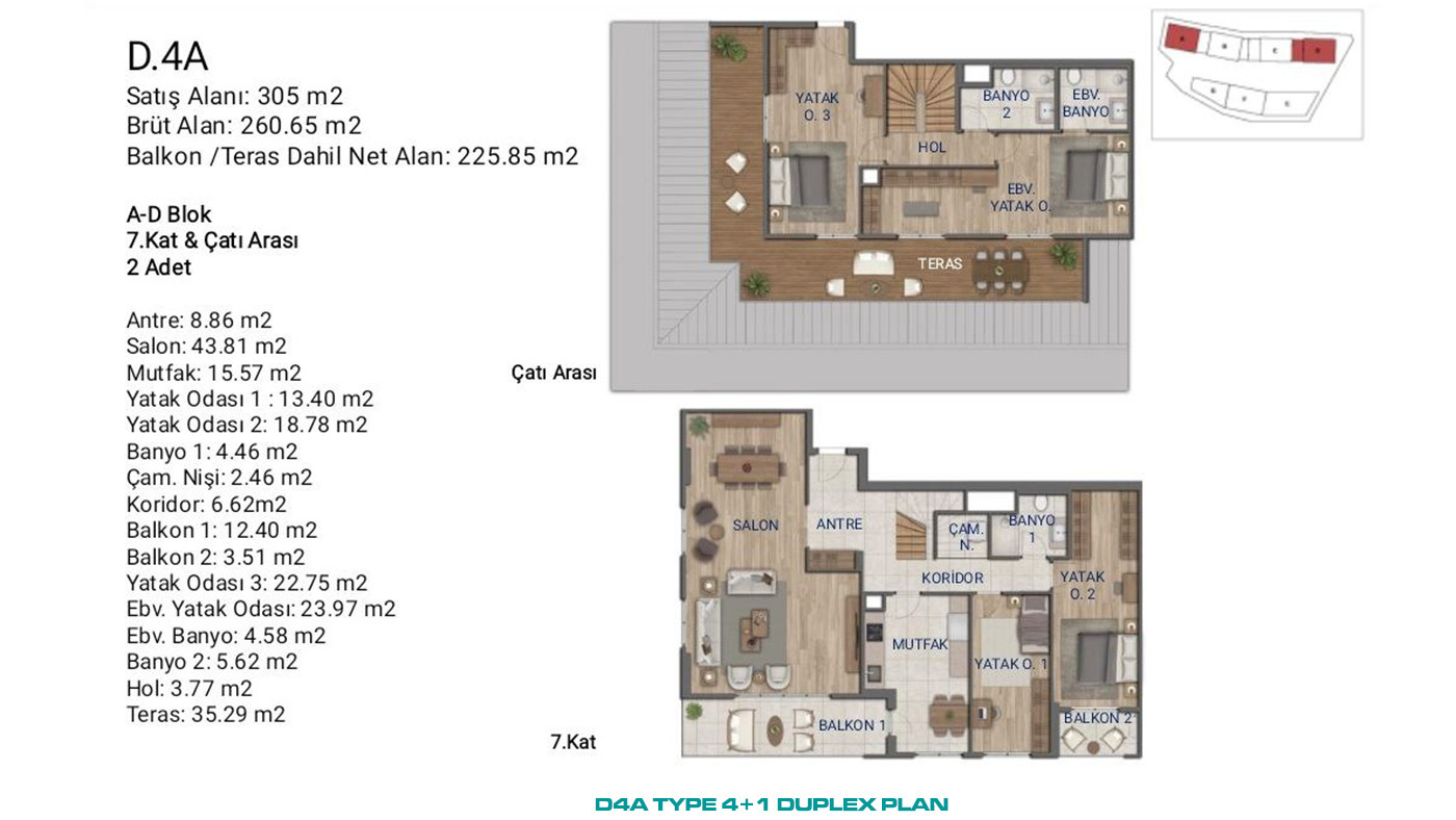 Flats for Sale in İstanbul, Ümraniye - Suryapı Cevher - 89223