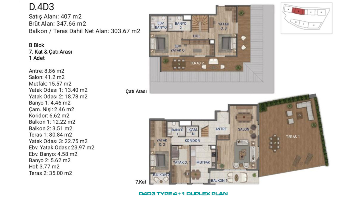 Flats for Sale in İstanbul, Ümraniye - Suryapı Cevher - 89227
