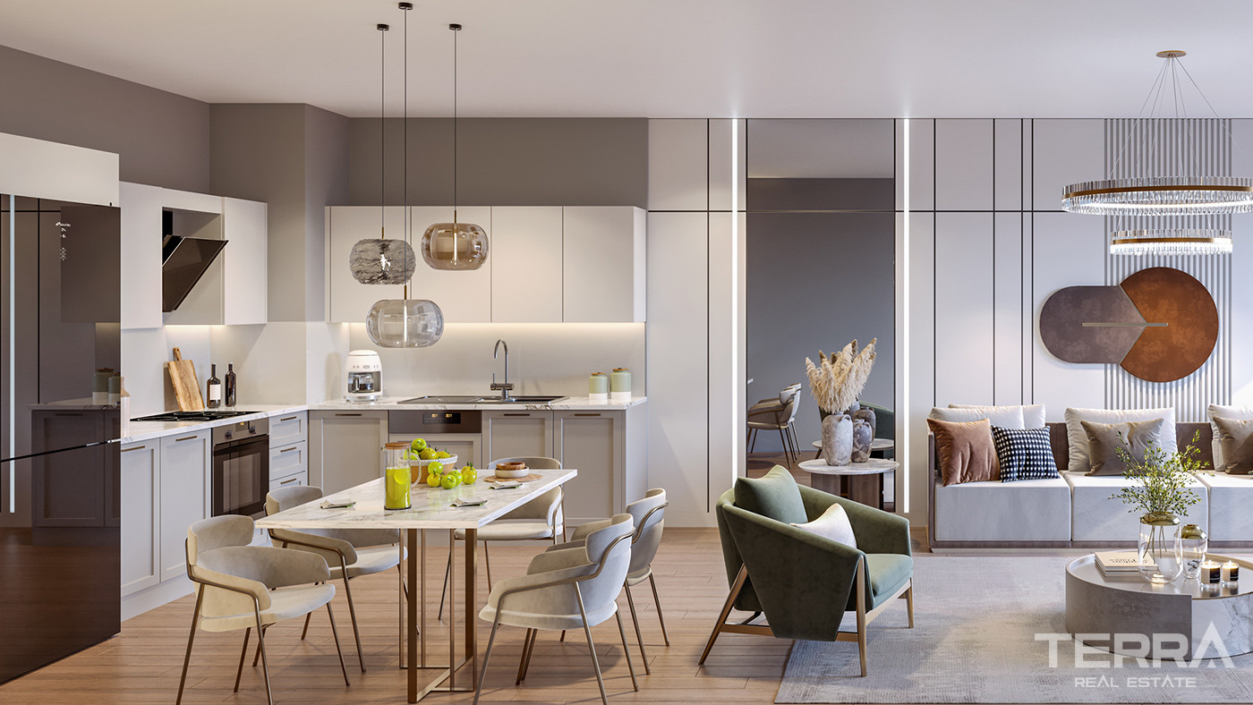 Flats for Sale in İstanbul, Ümraniye - Suryapı Cevher - 89231