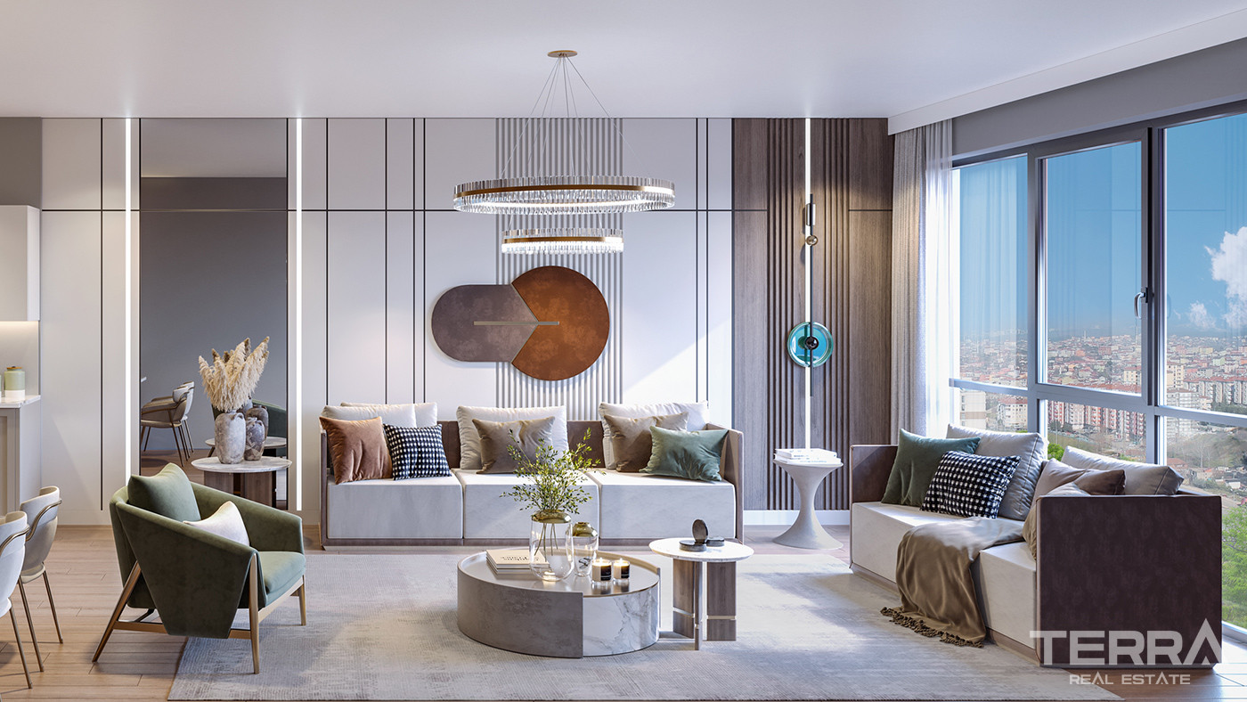 Flats for Sale in İstanbul, Ümraniye - Suryapı Cevher - 89232
