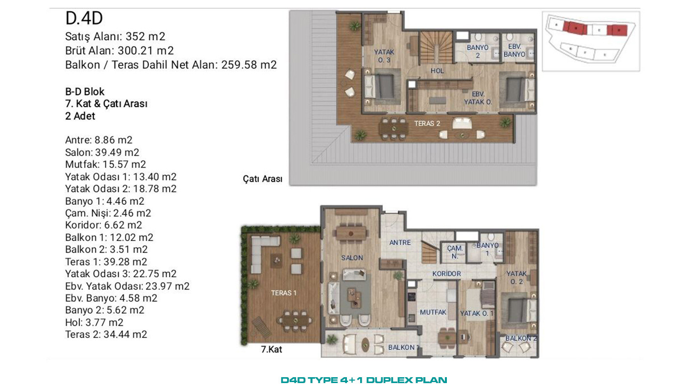 Flats for Sale in İstanbul, Ümraniye - Suryapı Cevher - 89233