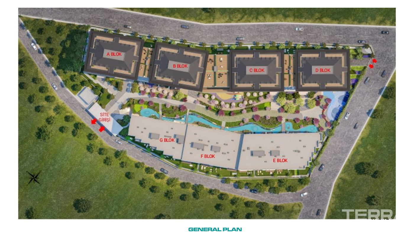 Flats for Sale in İstanbul, Ümraniye - Suryapı Cevher - 89234