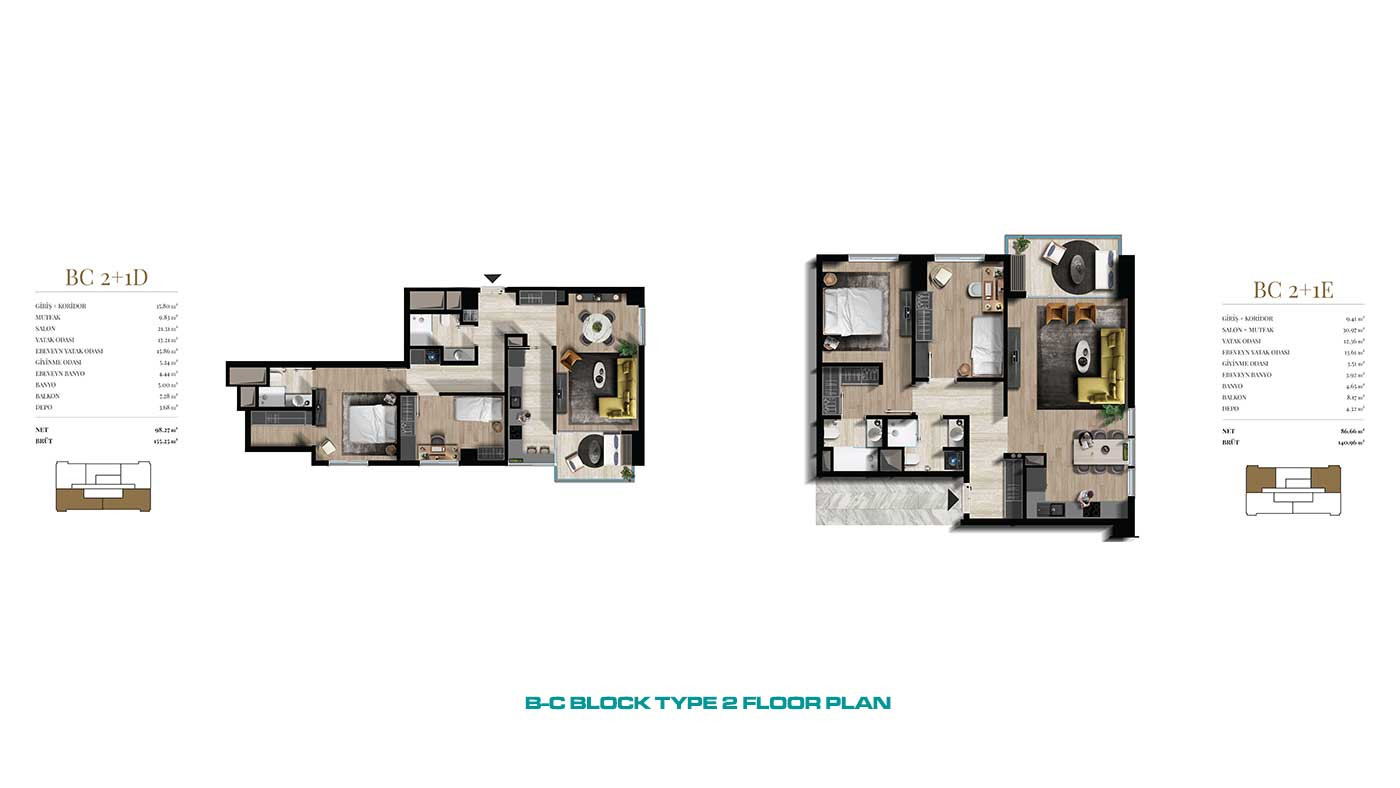 Apartments for Sale in Istanbul, Zeytinburnu - Dia Centro - 89248