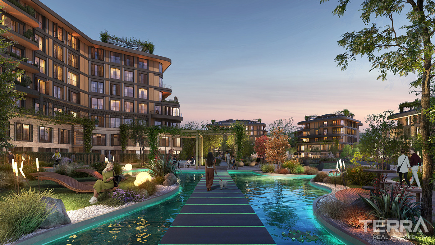 Luxury İstanbul Apartments Close to Forests in Göktürk, Eyüp - 89289