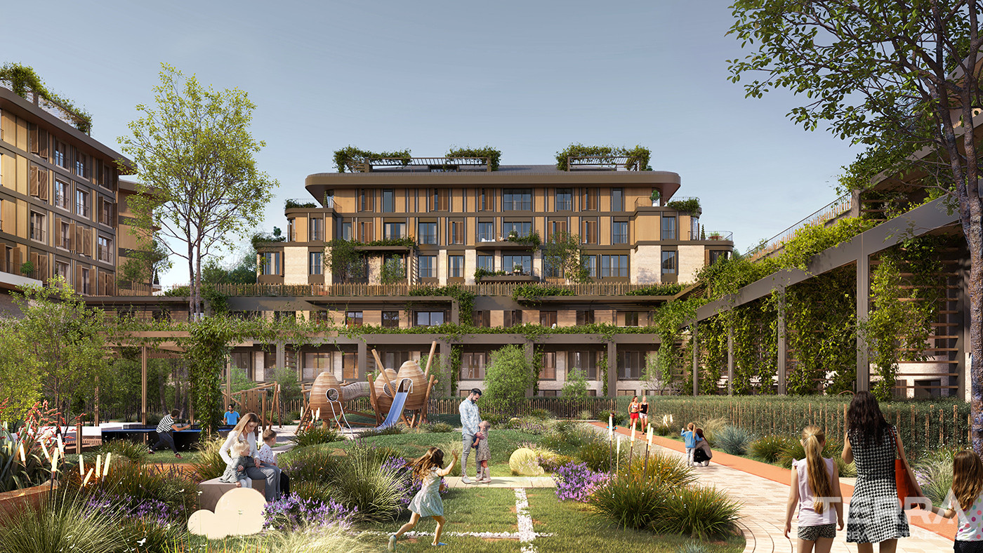 Luxury İstanbul Apartments Close to Forests in Göktürk, Eyüp - 89290