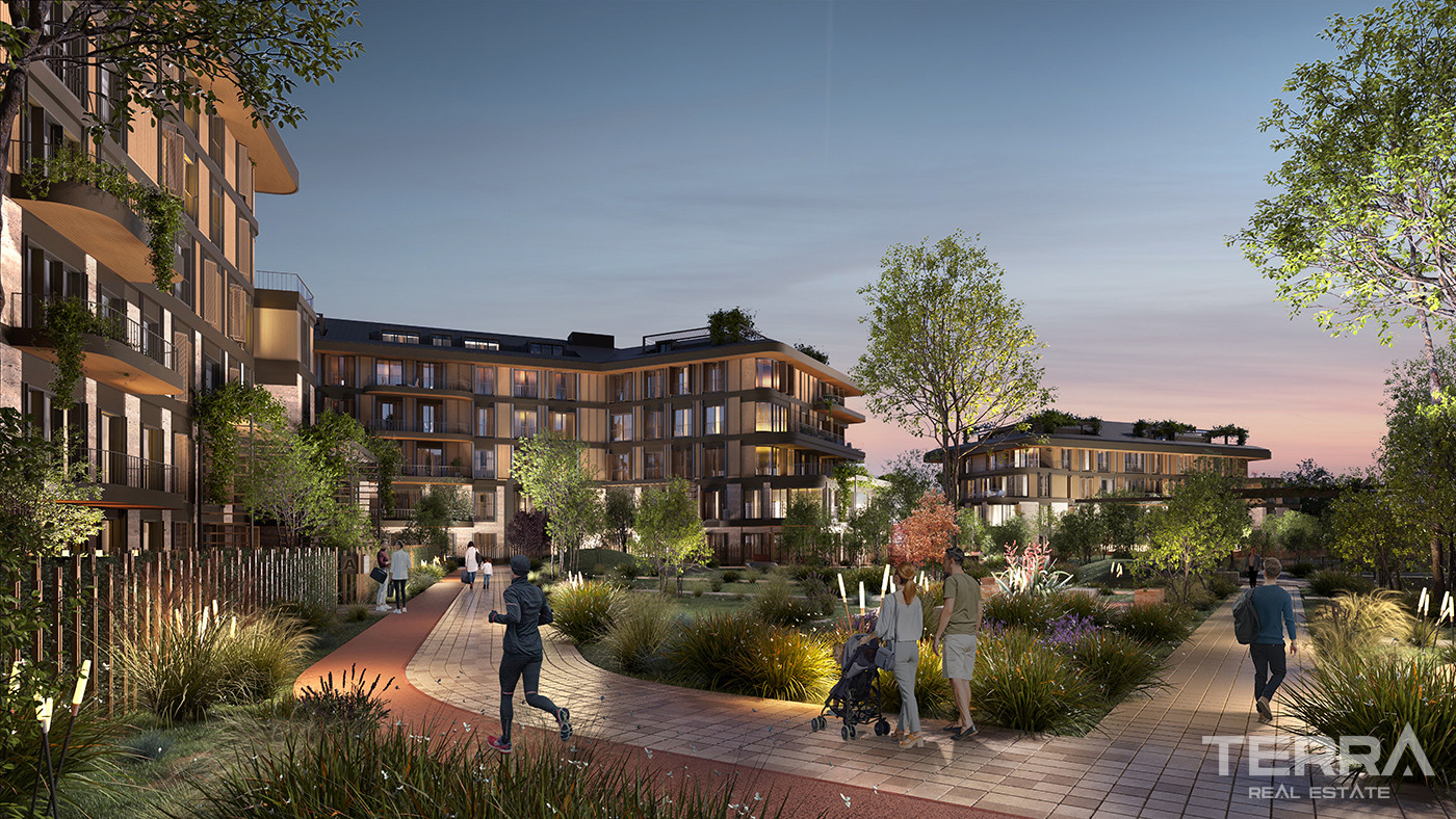 Luxury İstanbul Apartments Close to Forests in Göktürk, Eyüp - 89291