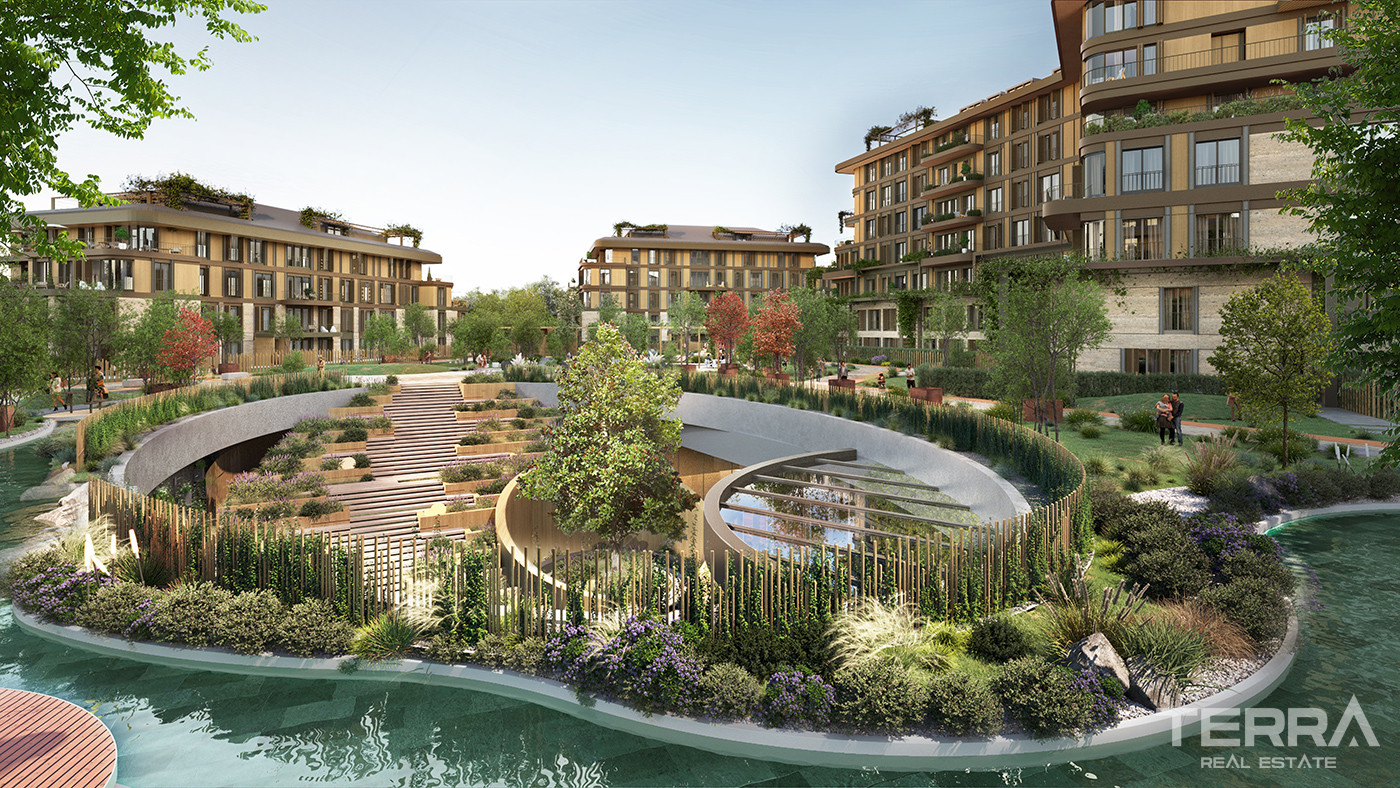 Luxury İstanbul Apartments Close to Forests in Göktürk, Eyüp - 89292