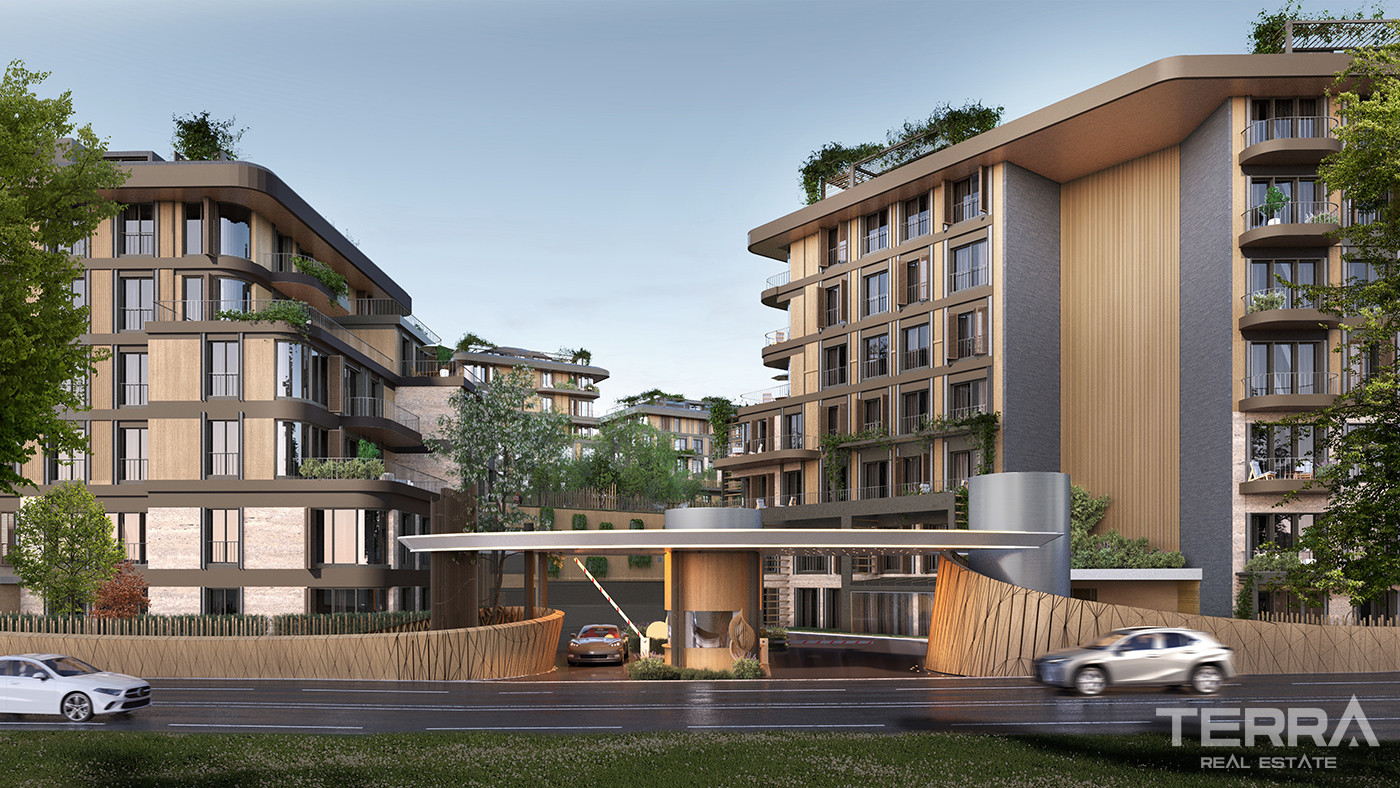Luxury İstanbul Apartments Close to Forests in Göktürk, Eyüp - 89297