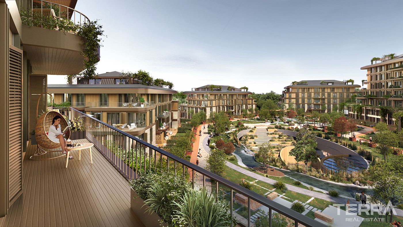 Luxury İstanbul Apartments Close to Forests in Göktürk, Eyüp - 89302