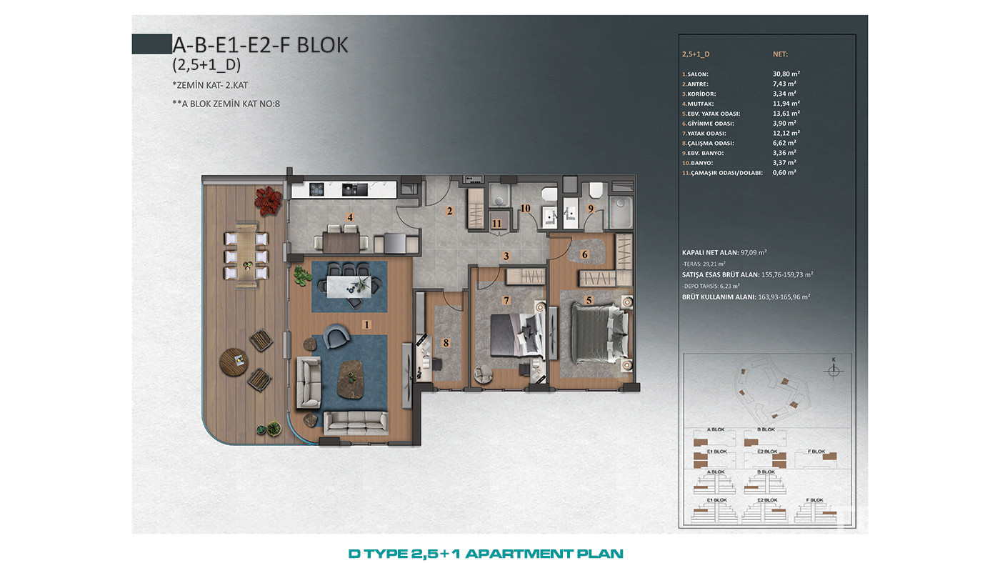 Luxury İstanbul Apartments Close to Forests in Göktürk, Eyüp - 89305